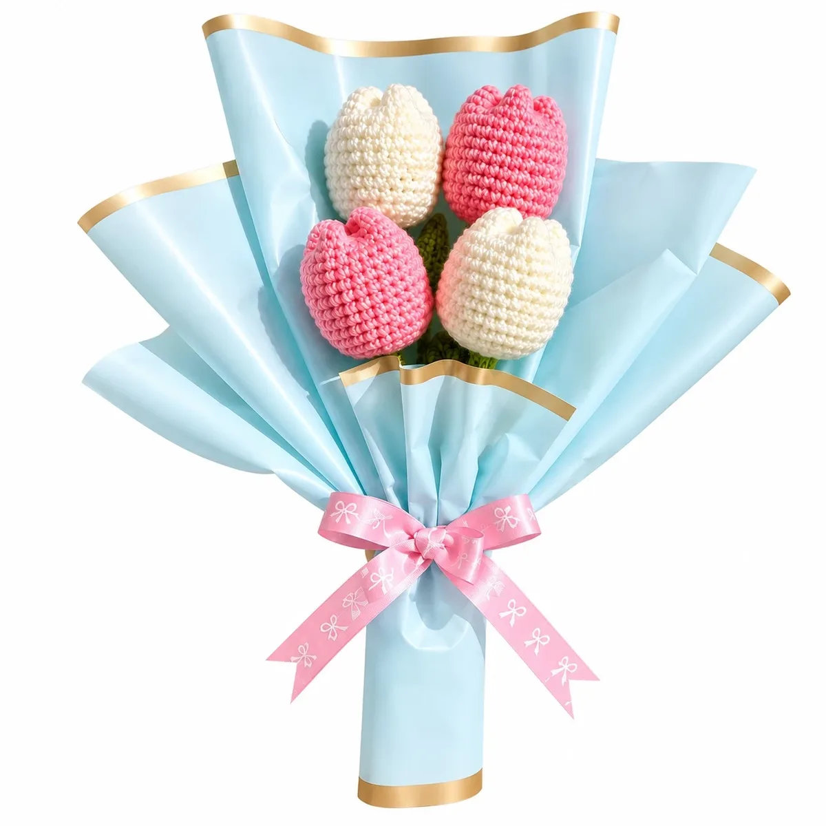 Crochet Tulip Bouquet — photo 1