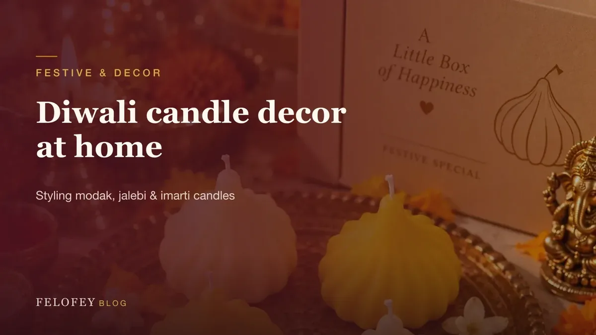 Diwali candle decor at home — Felofey Blog